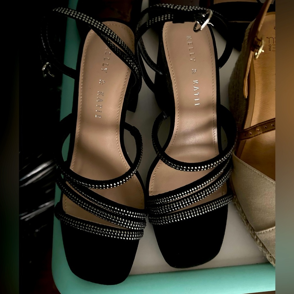 Black heels